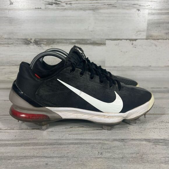 Nike Men's Force Zoom Mike Trout Baseball Metal Cleats Black CQ7224-009 Size‎ 8 - Picture 1 of 8